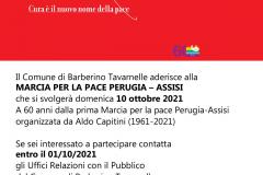 Locandina Marcia Perugia-Assisi